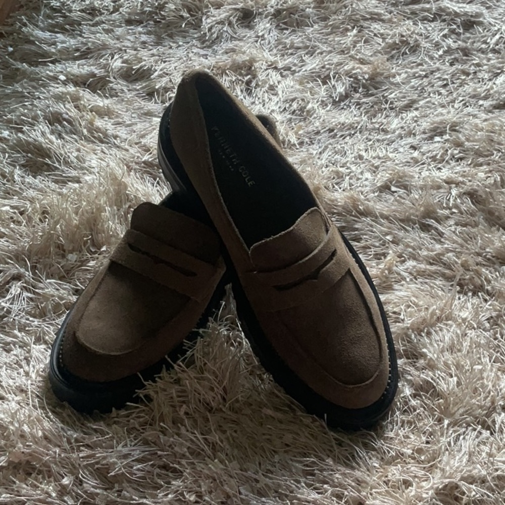 Kenneth Cole WOMEN TANLoafers Slip-On Style Size 8:5
